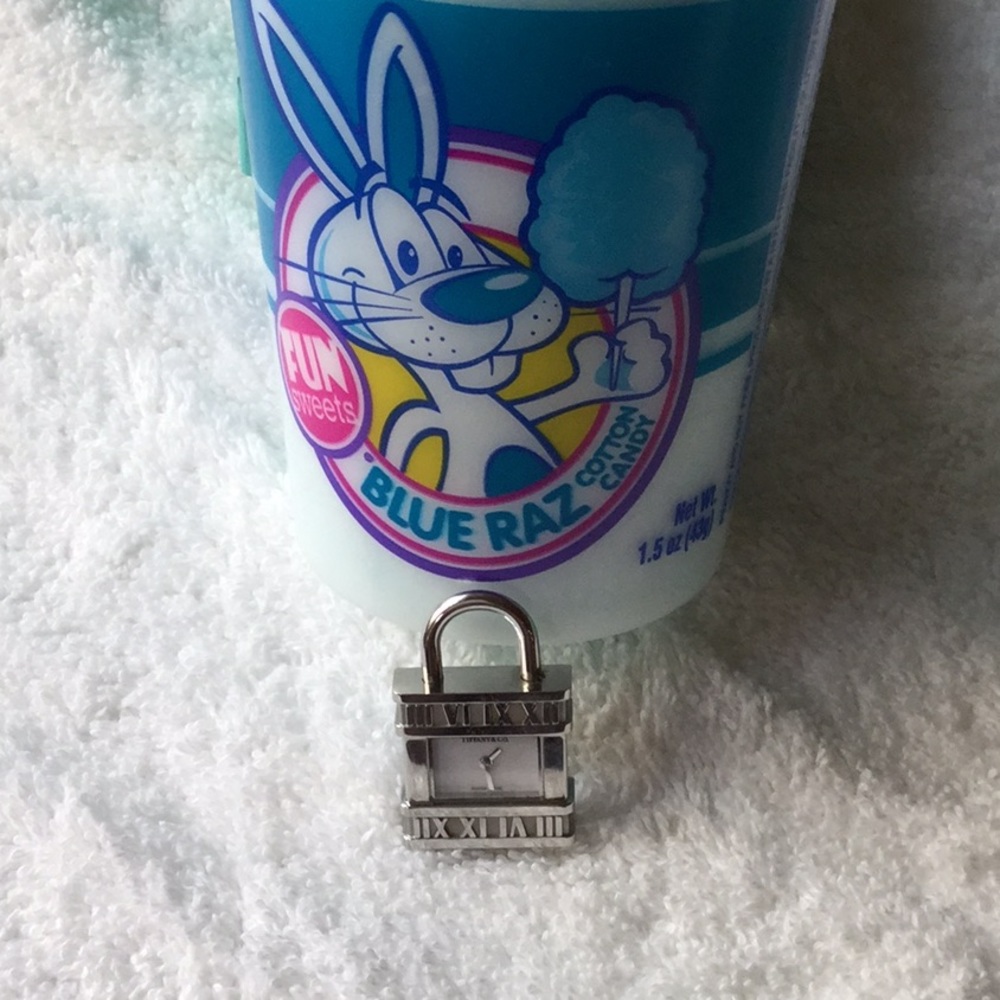TIFFANY & CO. WATCH CLOCK PADLOCK CHARM- VERY RARE - Picture 7 of 8